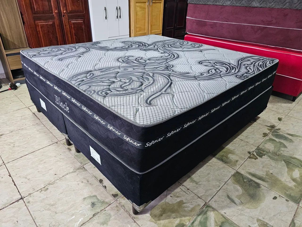 Cama super king Molas ensacada usada  - Foto 2