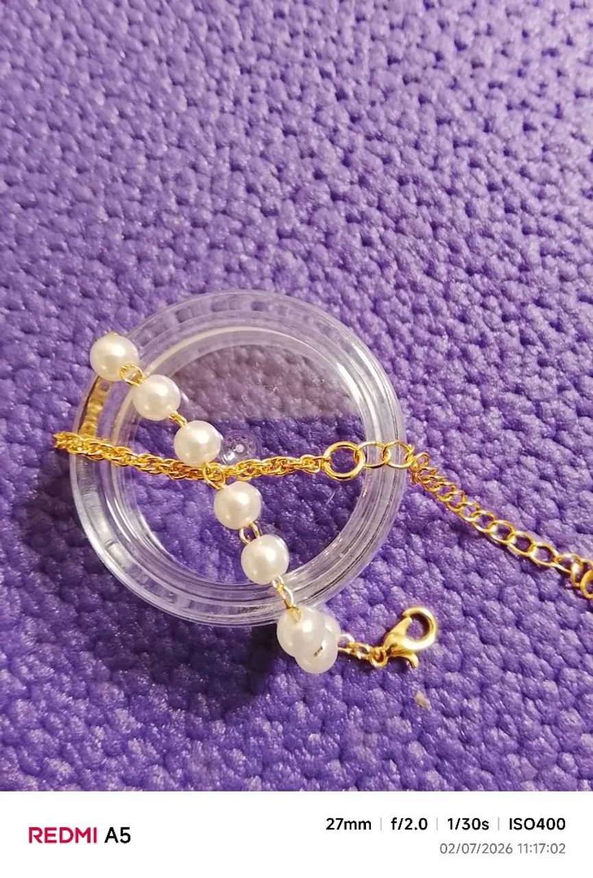 Pulseira de Pérolas nova 