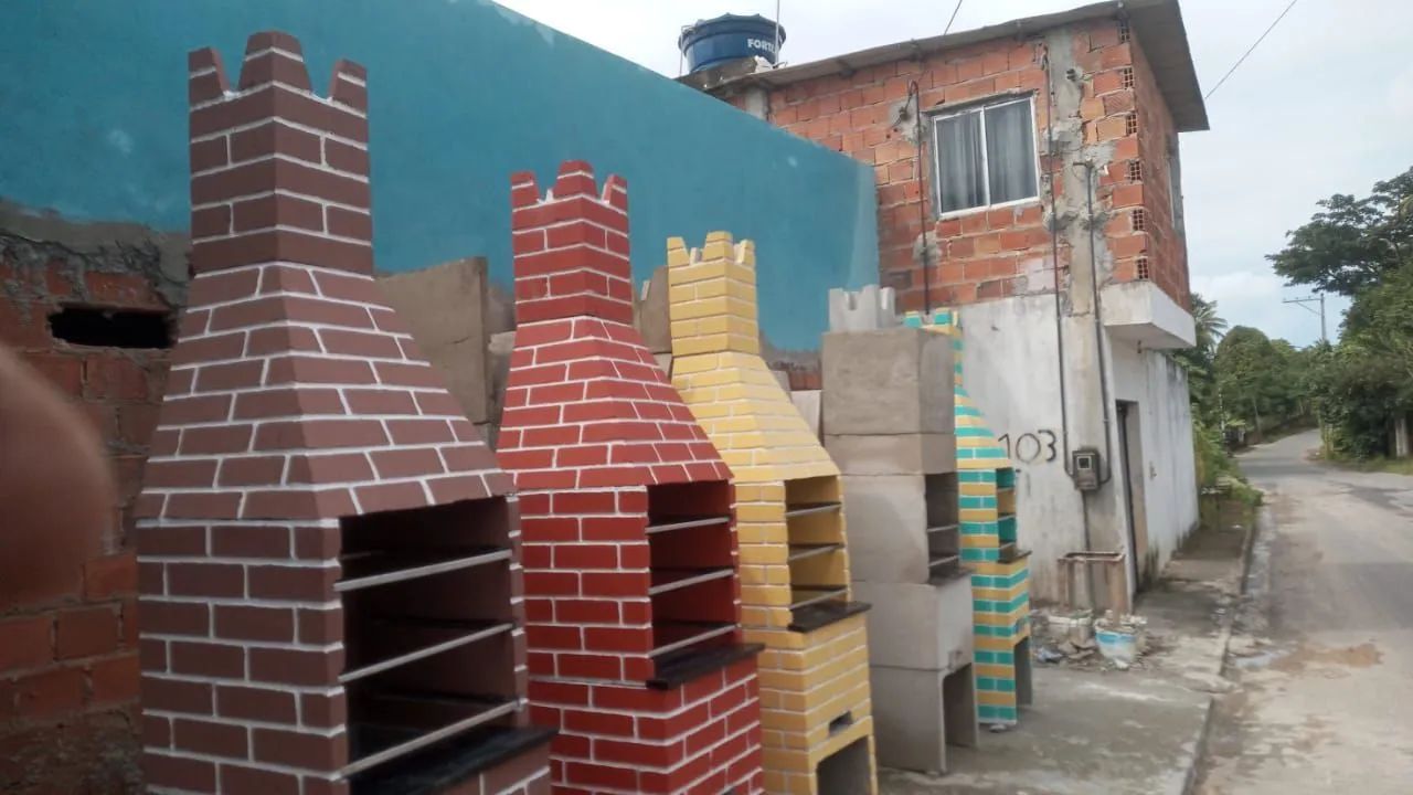 Churrasqueira pré moldada  - Foto 2