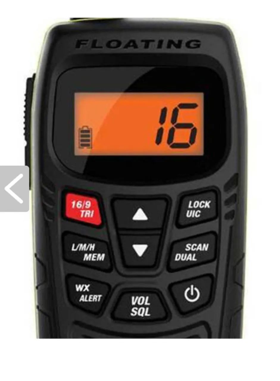 Rádio VHF Marítimo Atlantis - Uniden 270 - 1w/6w-Preto - Foto 2