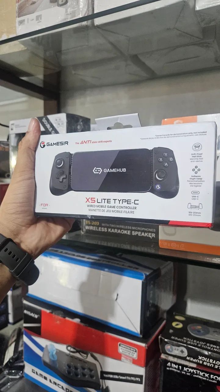 Controle gamepad gamesir x5 lite tipo C