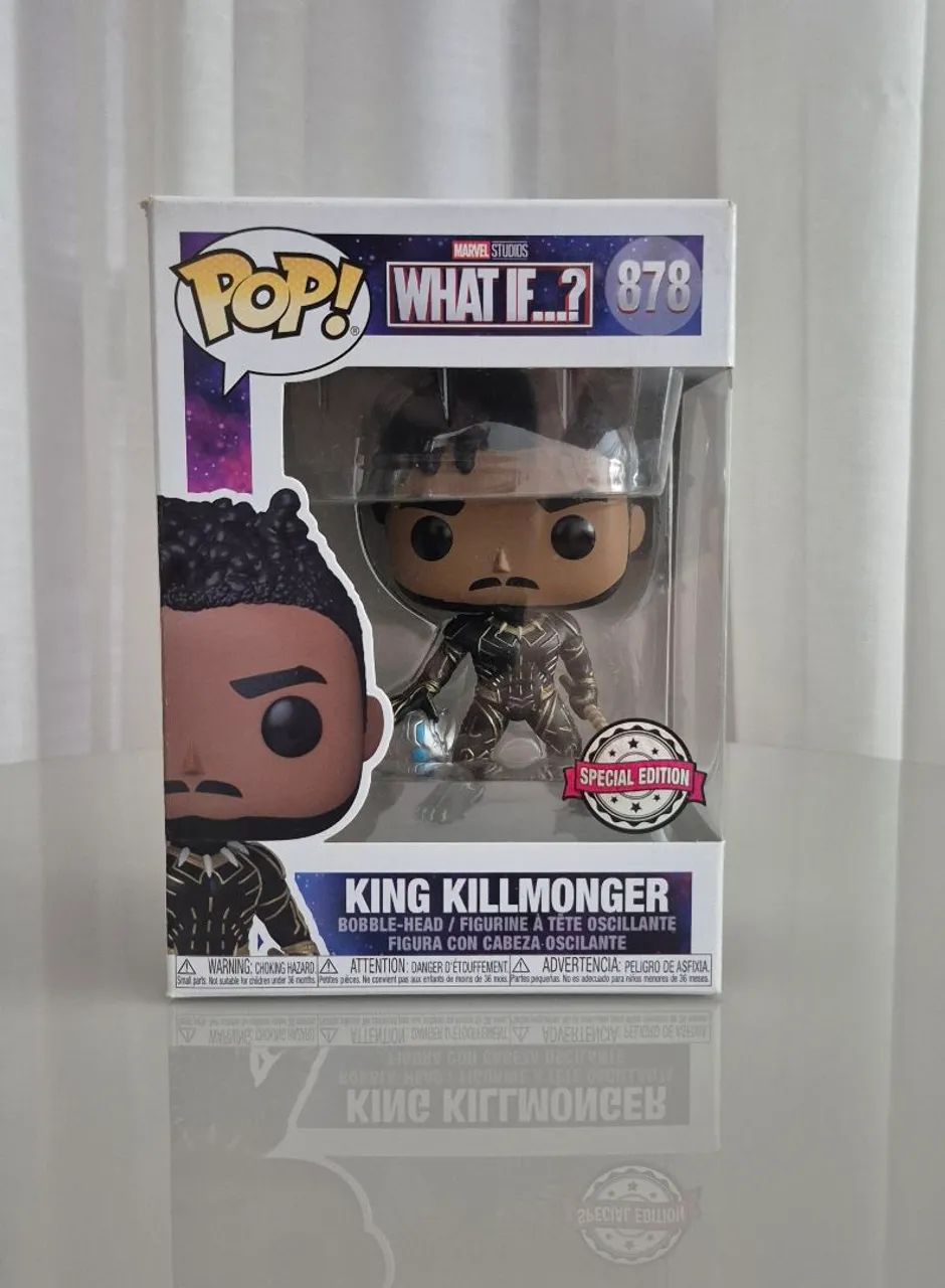 Funko Pop! Marvel What If..? - King Killmonger #878