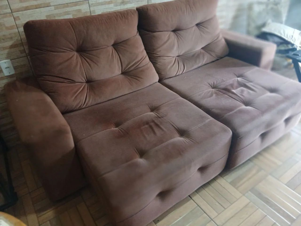 Vendo sofá  retratil TEL. * - Foto 2