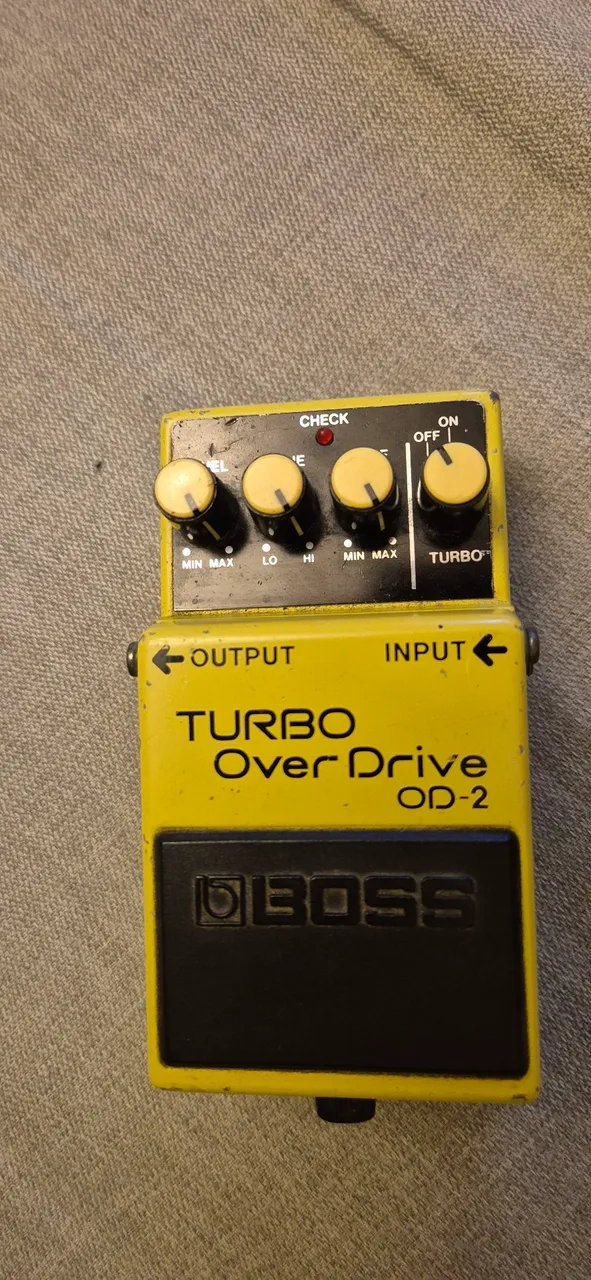Boss OD-2 Japan Turbo Overdrive Vintage Original Raro