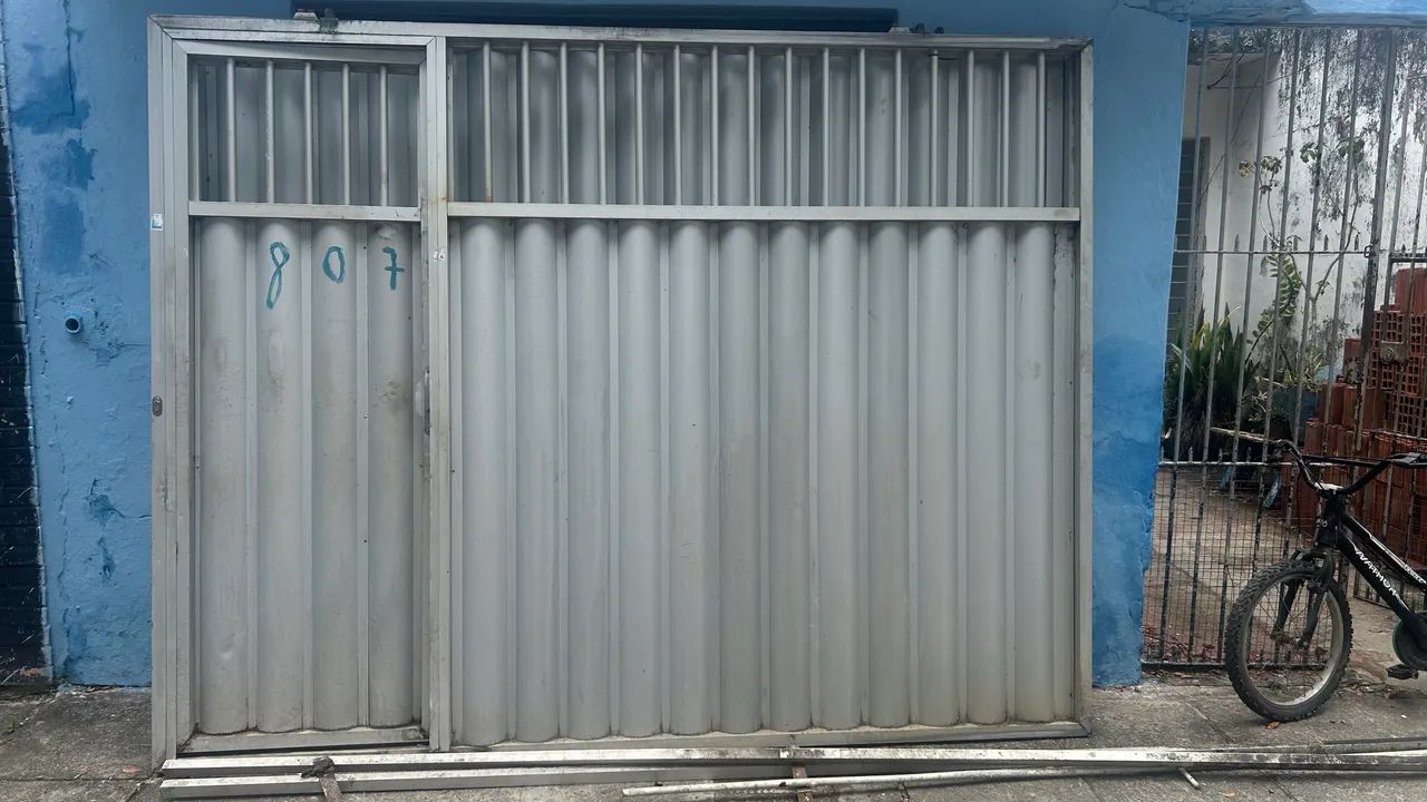 Portão de alumínio 