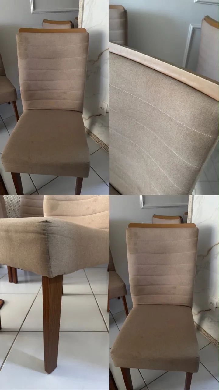 Vendo conjunto com 6 cadeiras - Foto 2