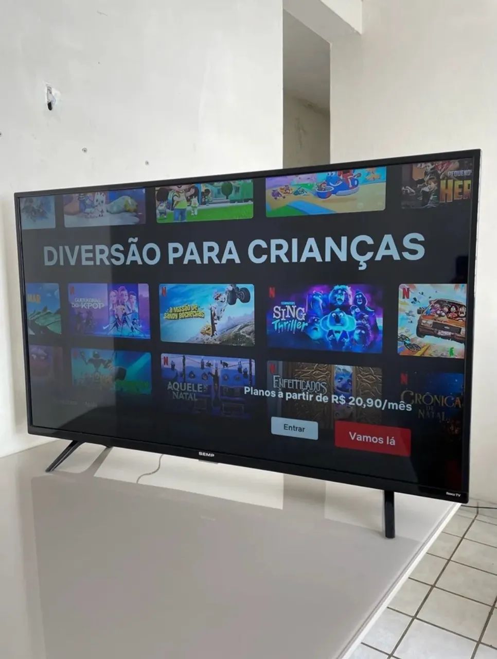 Tv Smart 43 Polegadas Semp TCL Roku - Foto 2
