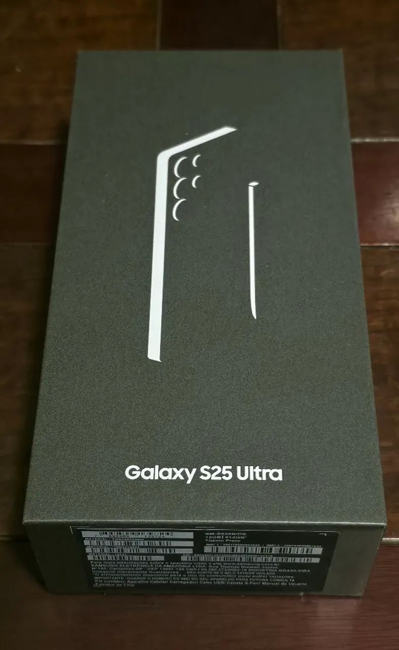 Celular Samsung S25 Ultra 512gb Preto Titânio.