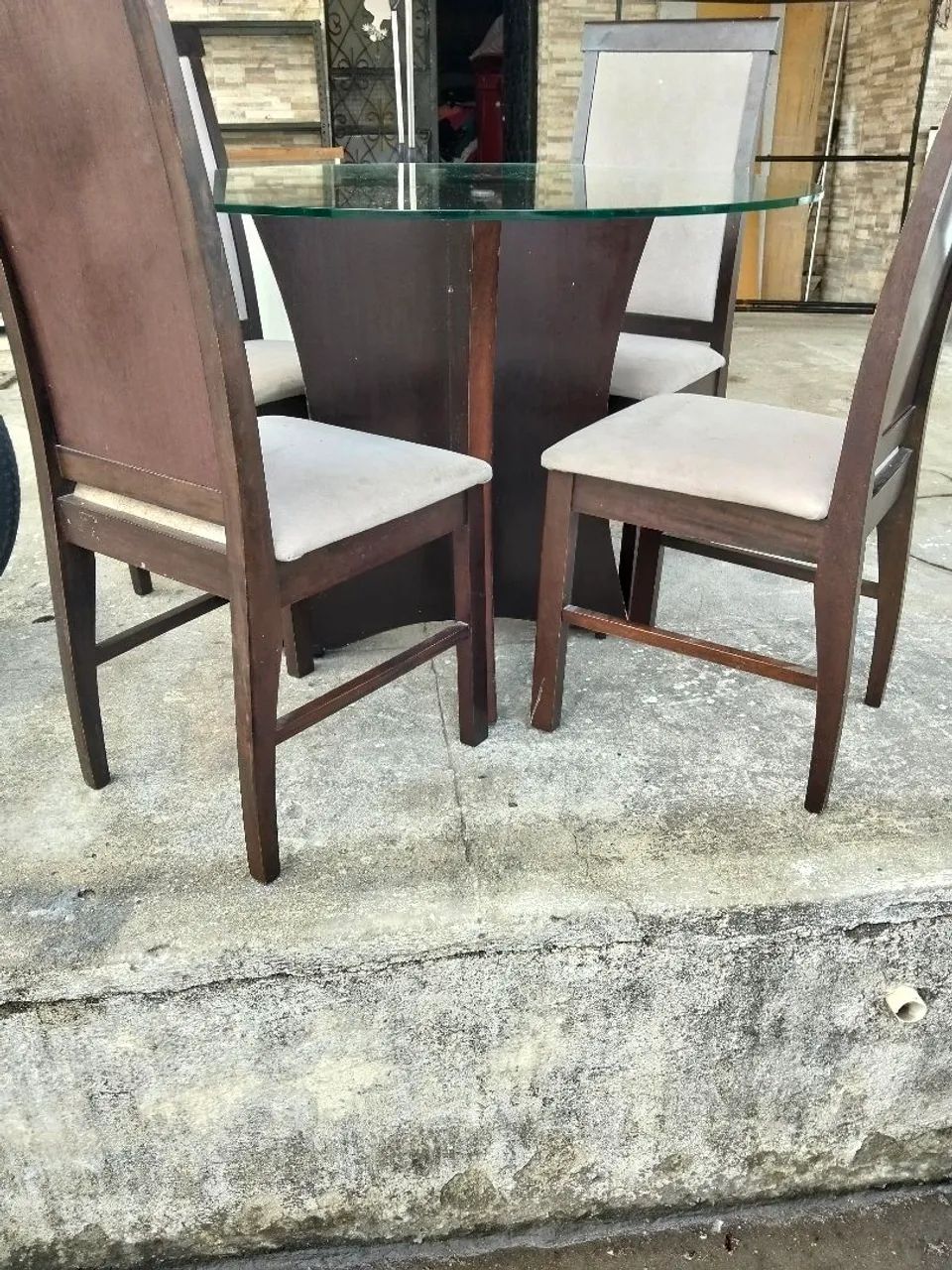 Mesa de madeira entrega grátis  - Foto 4