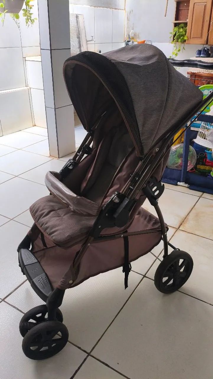 Carrinho de bebê Caramelo Galzerano  - Foto 4