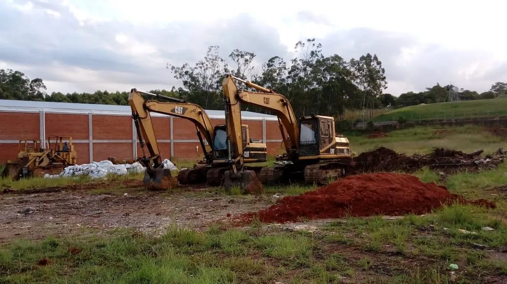 Serviço de terraplanagem 
