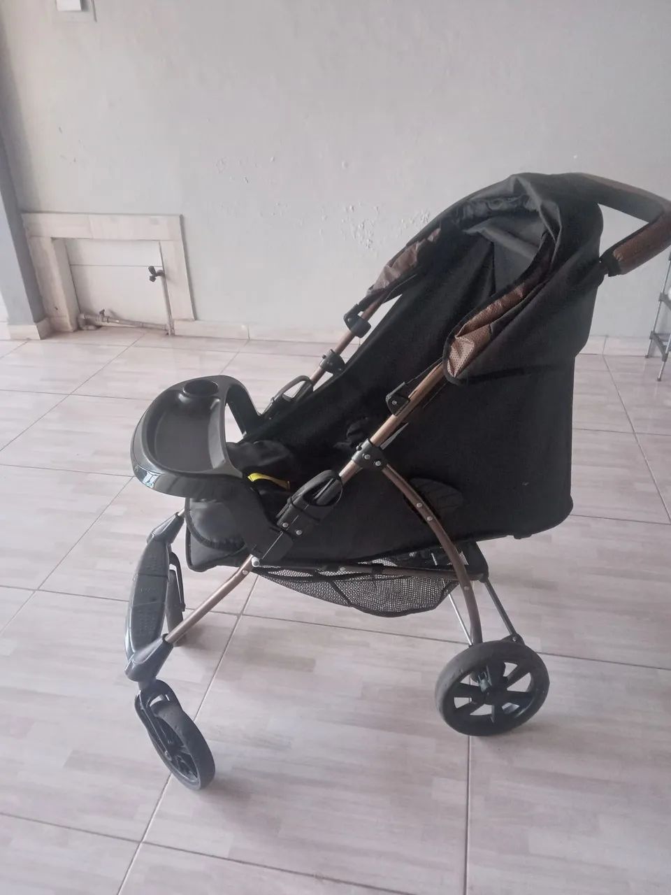 Carrinho e bebê conforto galzerano  - Foto 5
