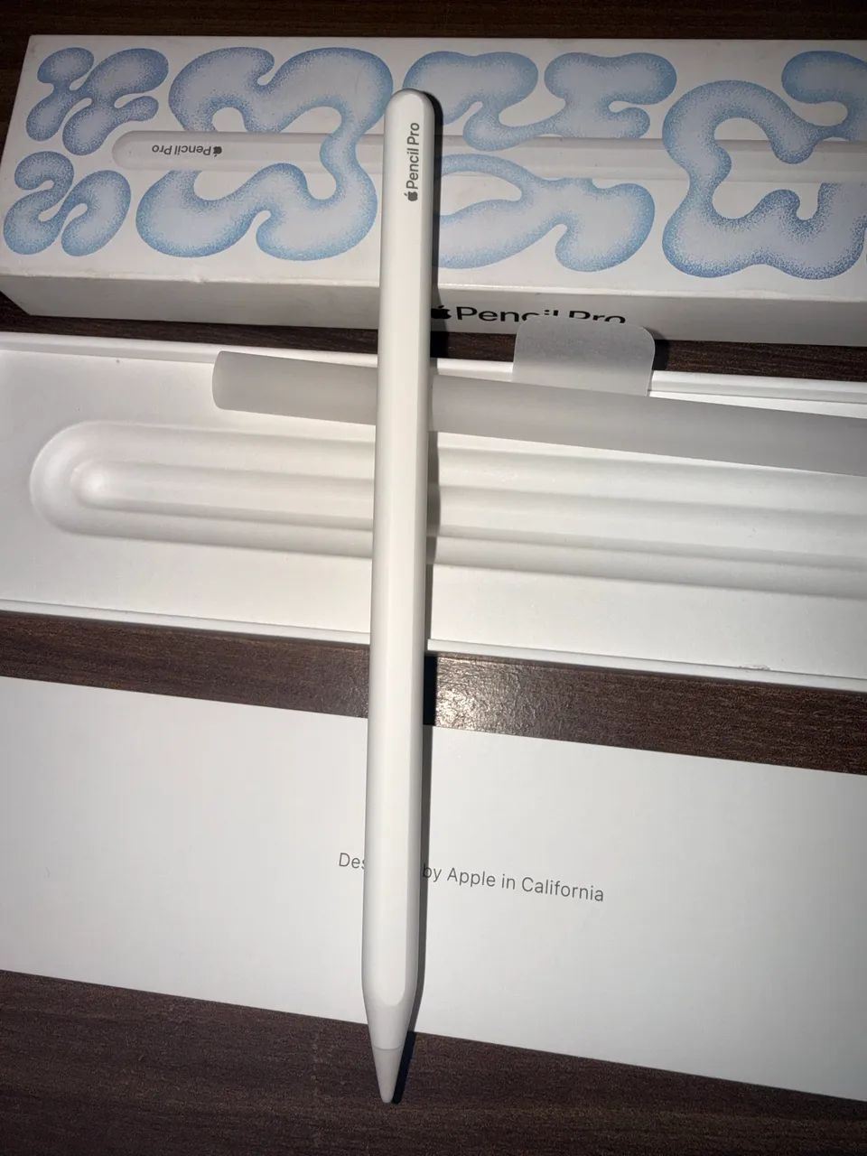 Apple Pencil Pro (CAIXA AZUL EDIÇÃO LIMITADA RARA) - NOVO