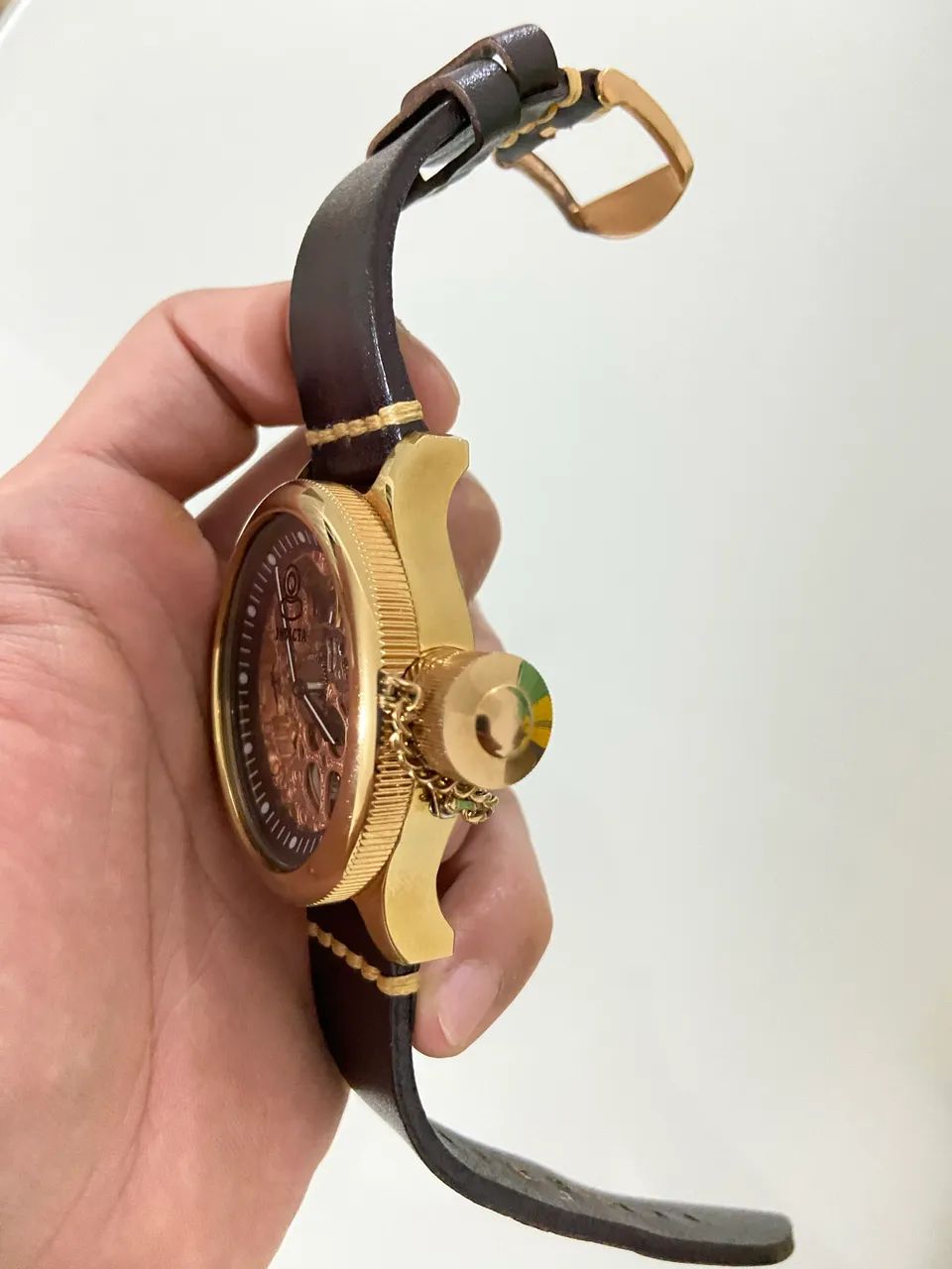 Relógio INVICTA Russian Diver Mechanical Skeleton 1090 - Foto 3