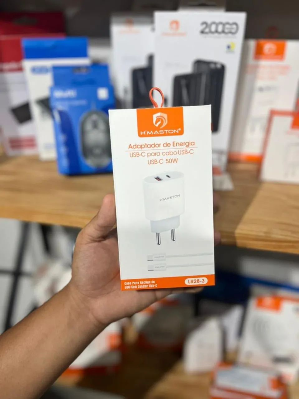 Carregador Turbo USB-c 50w 