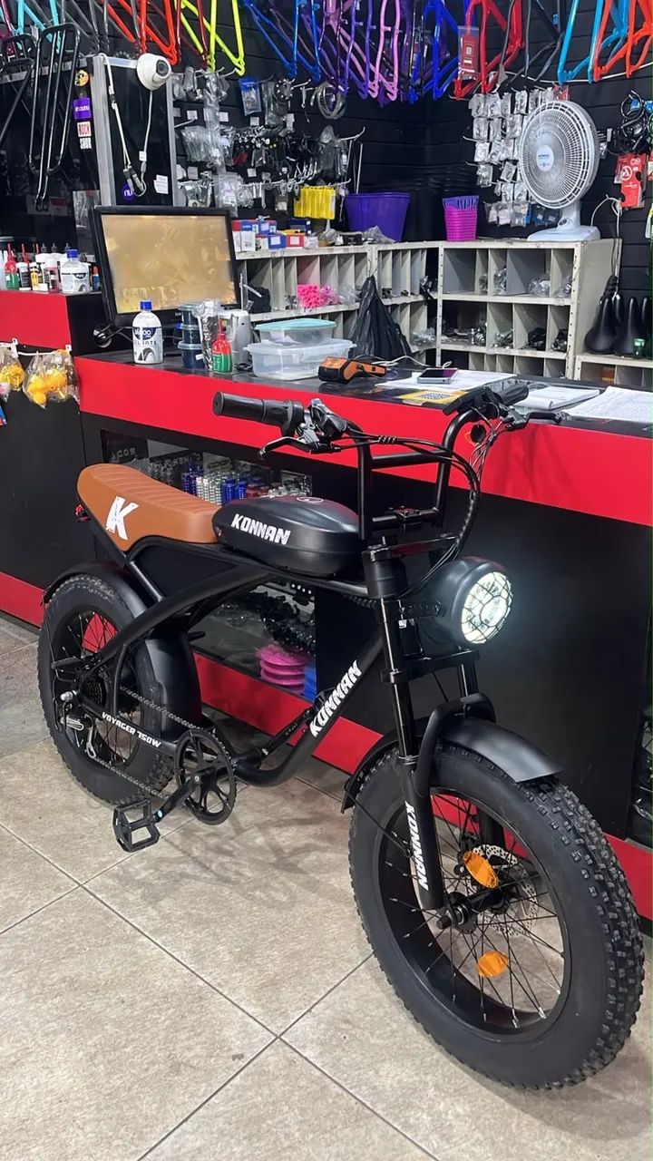 Bicicleta elétrica 750 potência  - Foto 4