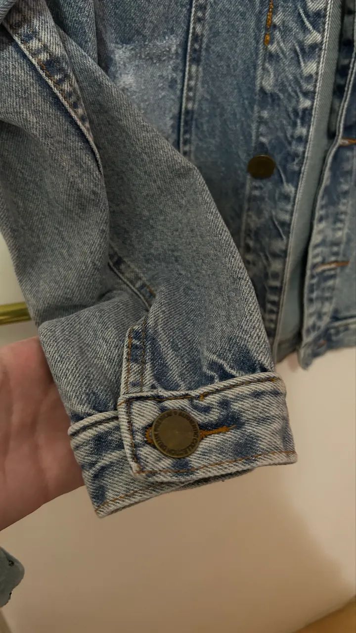 Jaqueta Jeans Nova - Foto 5