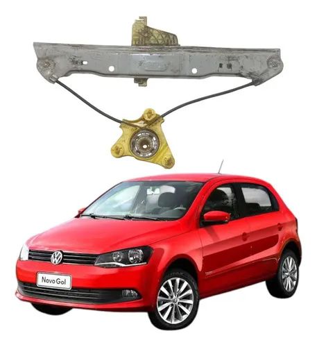Máquina Vidro Porta Dianteira Direita Vw Gol G6 2016 Manual 