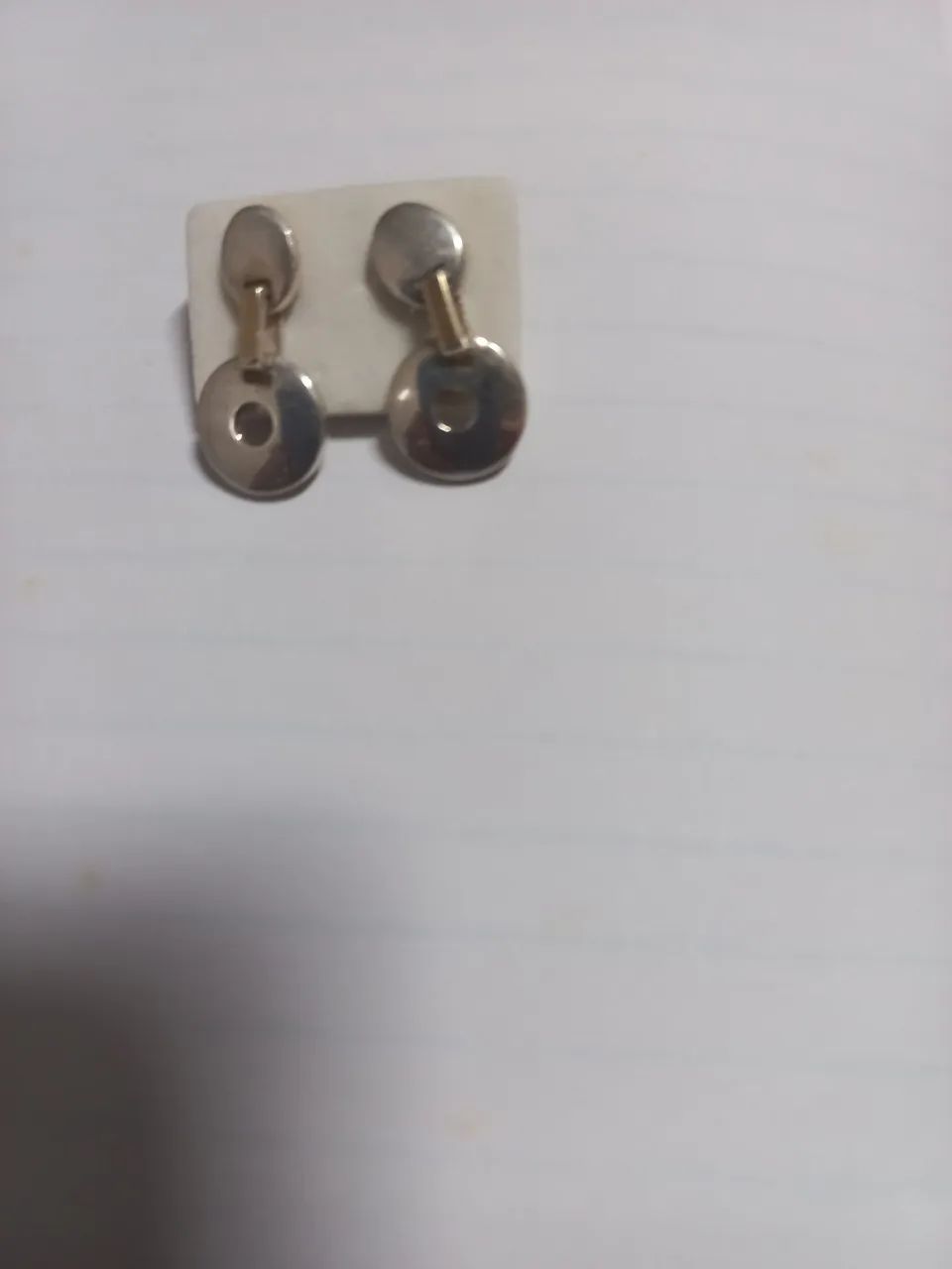 Brinco pendente em prata de lei - Foto 5