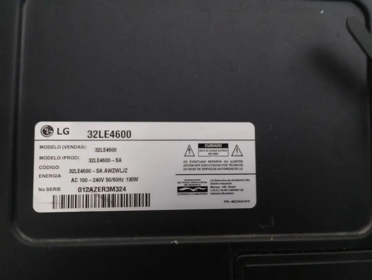 TV LG 32 Polegadas,Funciona TV BOX e funciona sem conversor,Com entrada HDMI,USB IN, H/P,  - Foto 5