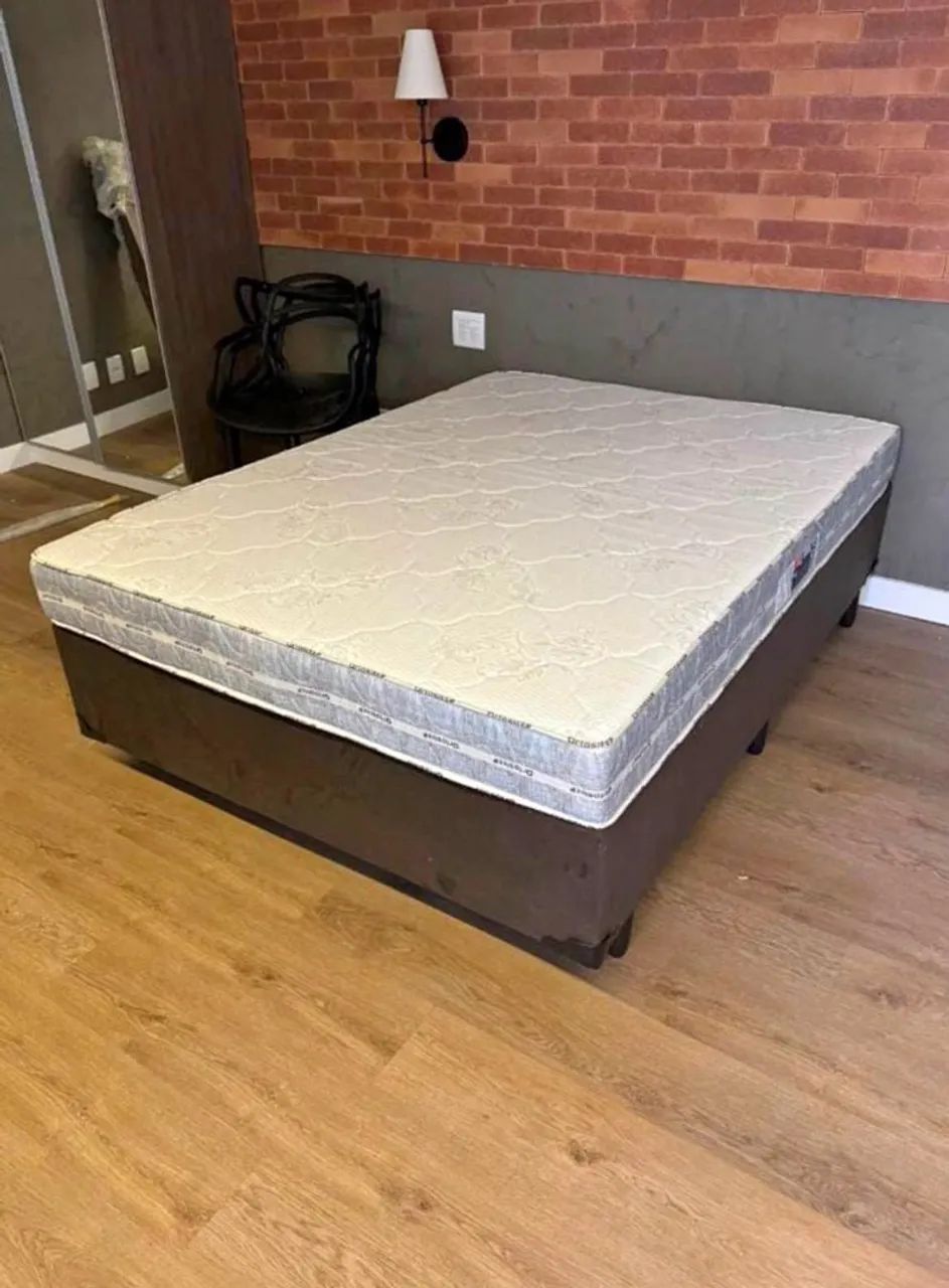 Cama box d33 casal 