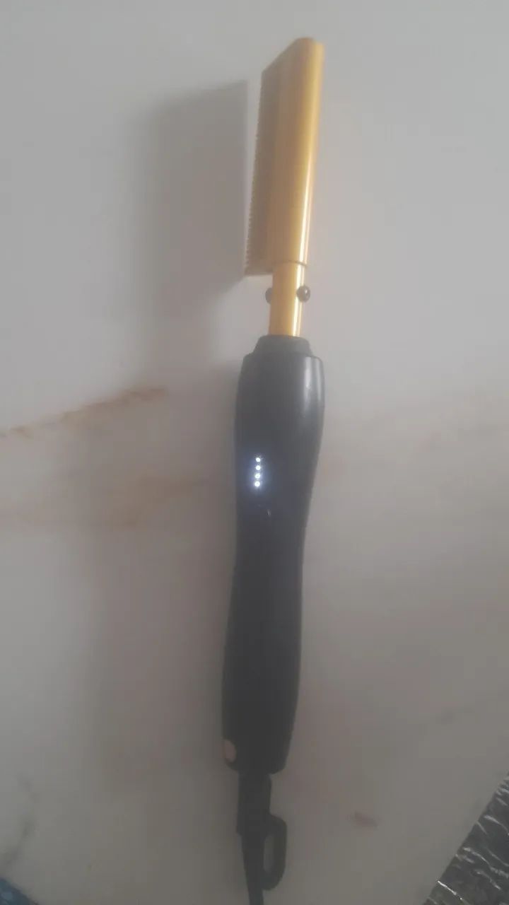 Chapinha de cabelo e pente alisadora - Foto 3