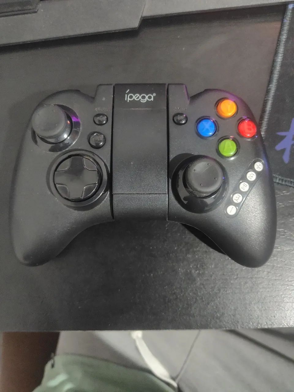 Controle Ípega funcionando