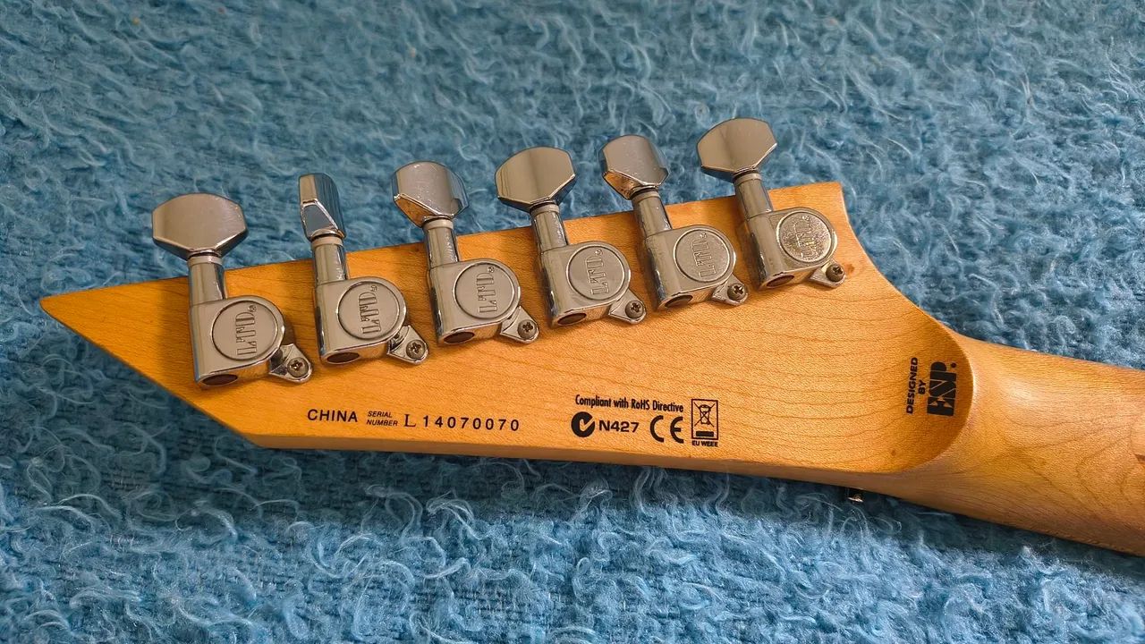Guitarra Esp LTD MH53 Com Upgrades Top Só HOJE PROMOÇÃO - Foto 3