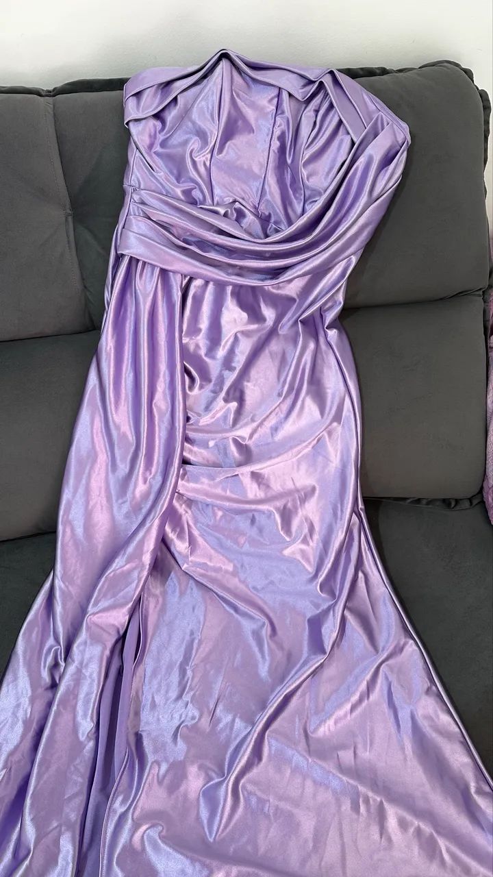 Vestido festa lavanda  - Foto 2