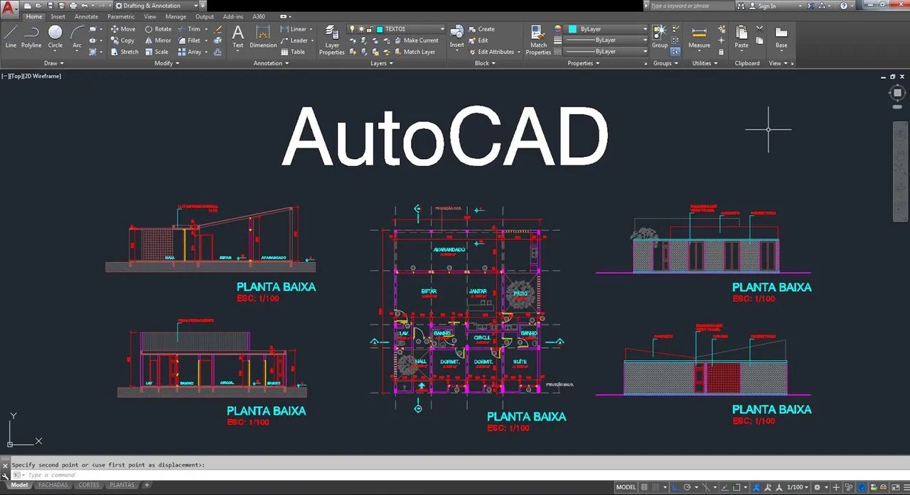 Serviços em AutoCAD | Projetos e Plantas 2D e 3D  | Entrega Rápida  | Freelancer 