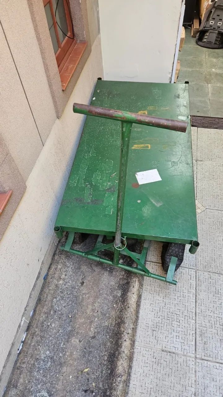 Carro Plataforma Industrial para Transporte de Cargas - Reforçado - Foto 2