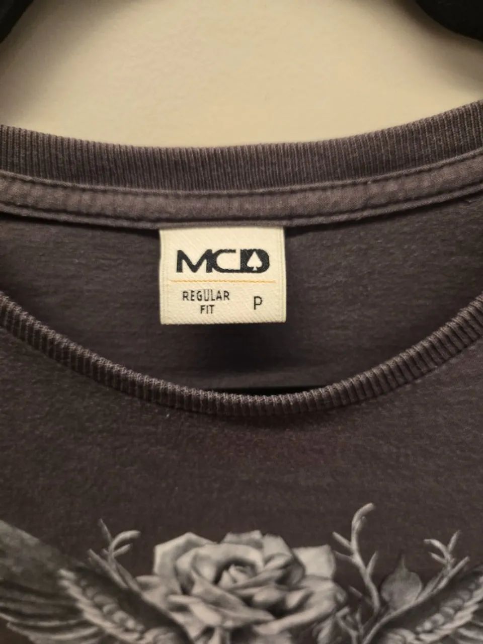 Camiseta Estampada Marrom MCD Tamanho P - Foto 5