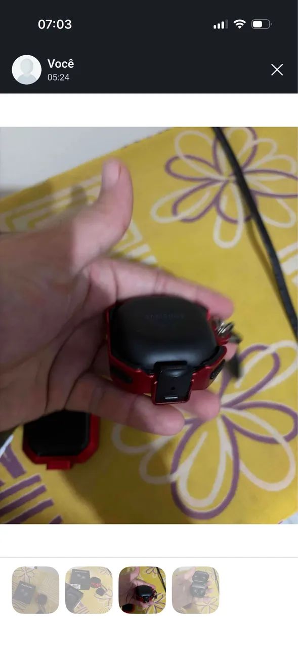 Galaxy Buds Pro 2 com case, nota, 100% - Foto 4