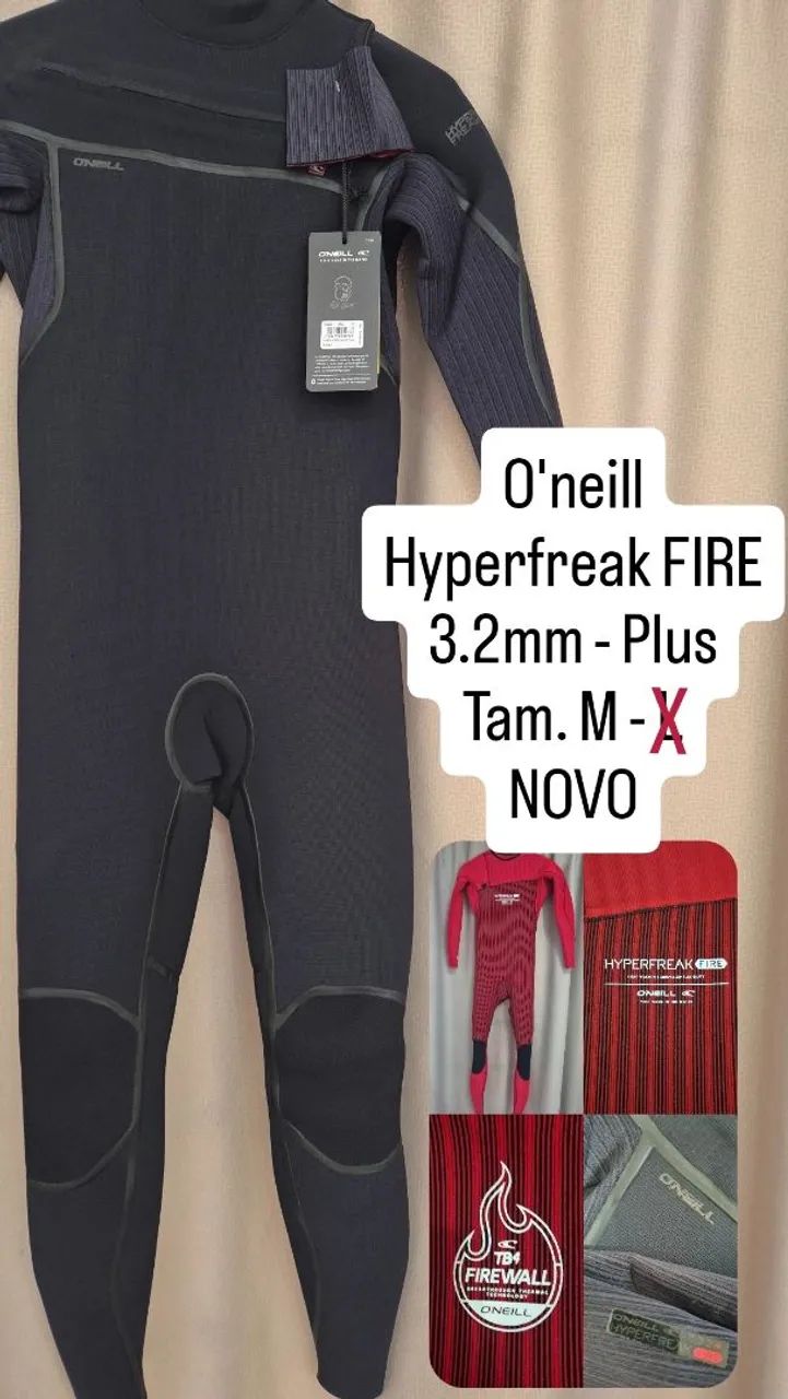 Long jhon Hyperfreak 3.2mm Fire