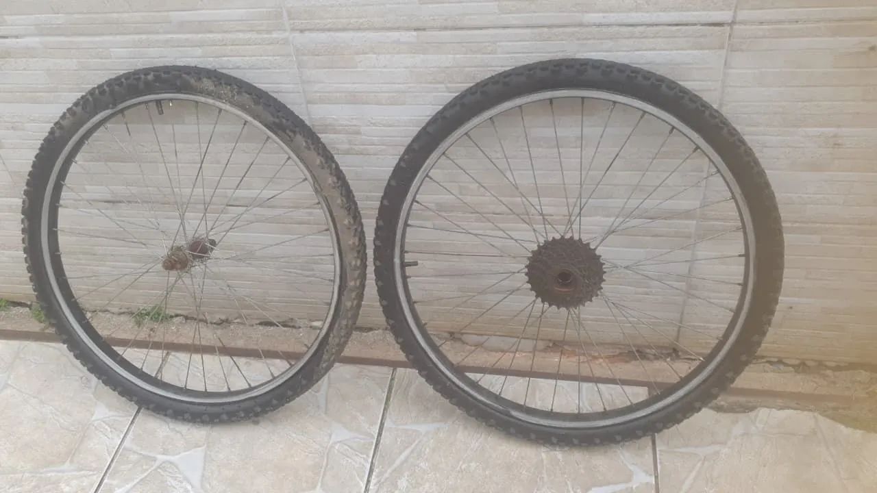 2 Roda boa pena cubo enferrujado 2  - Foto 5