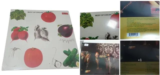 THE BEST OF CREAM - VINIL NOVO, LACRADO! - Foto 2