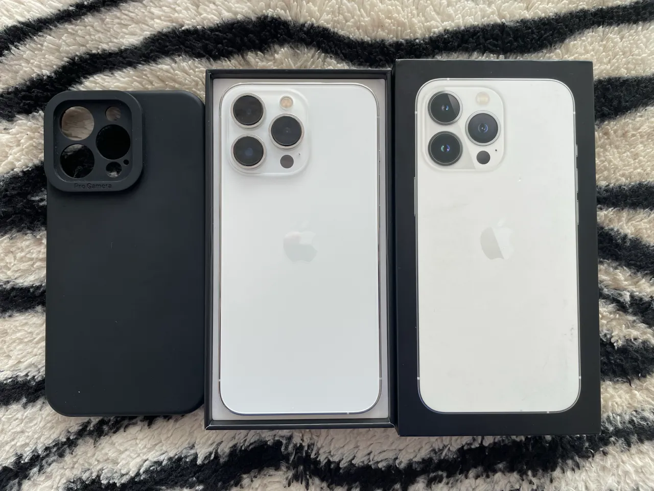 iPhone 13 Pro 256GB Cinza Completo com Caixa e Nota - Celulares e