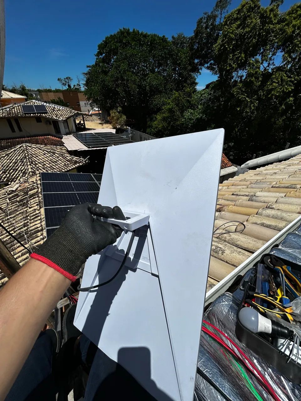 Instalação de antena starlink - Foto 3