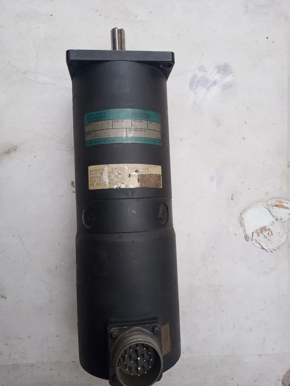 MOTOR SERVO PARA TORNO CNC