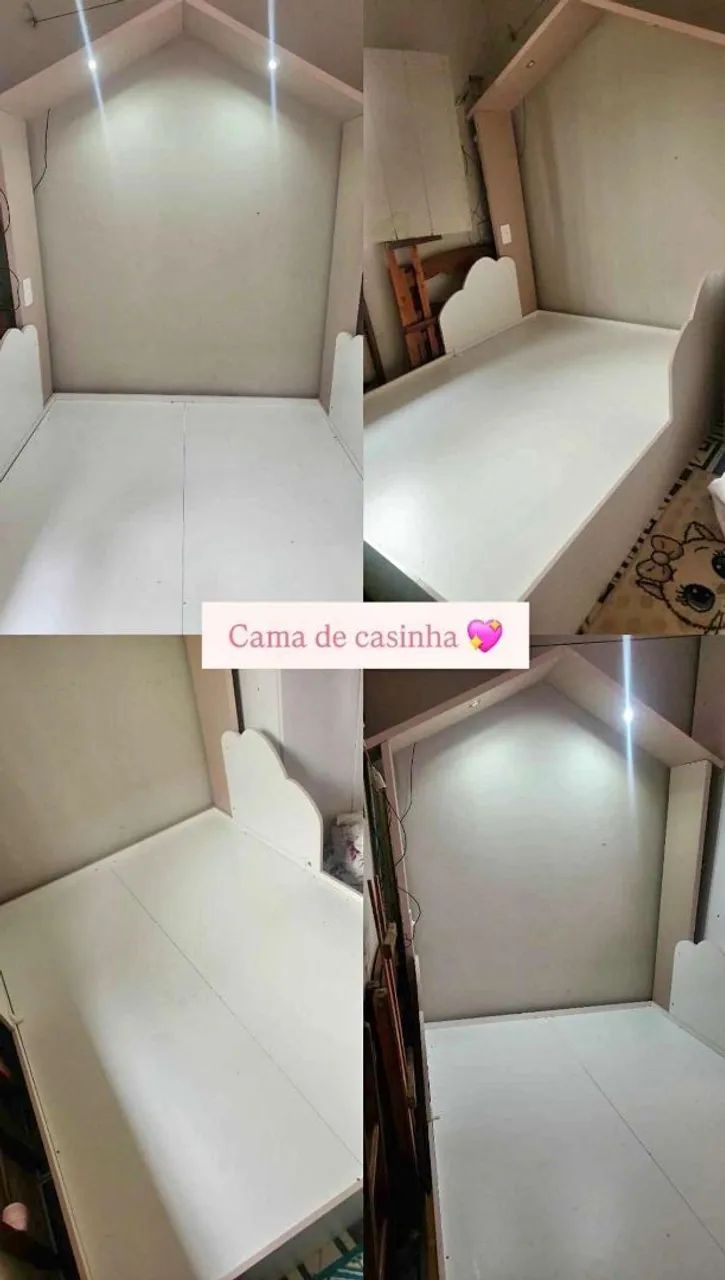 Cama de casinha infantil 