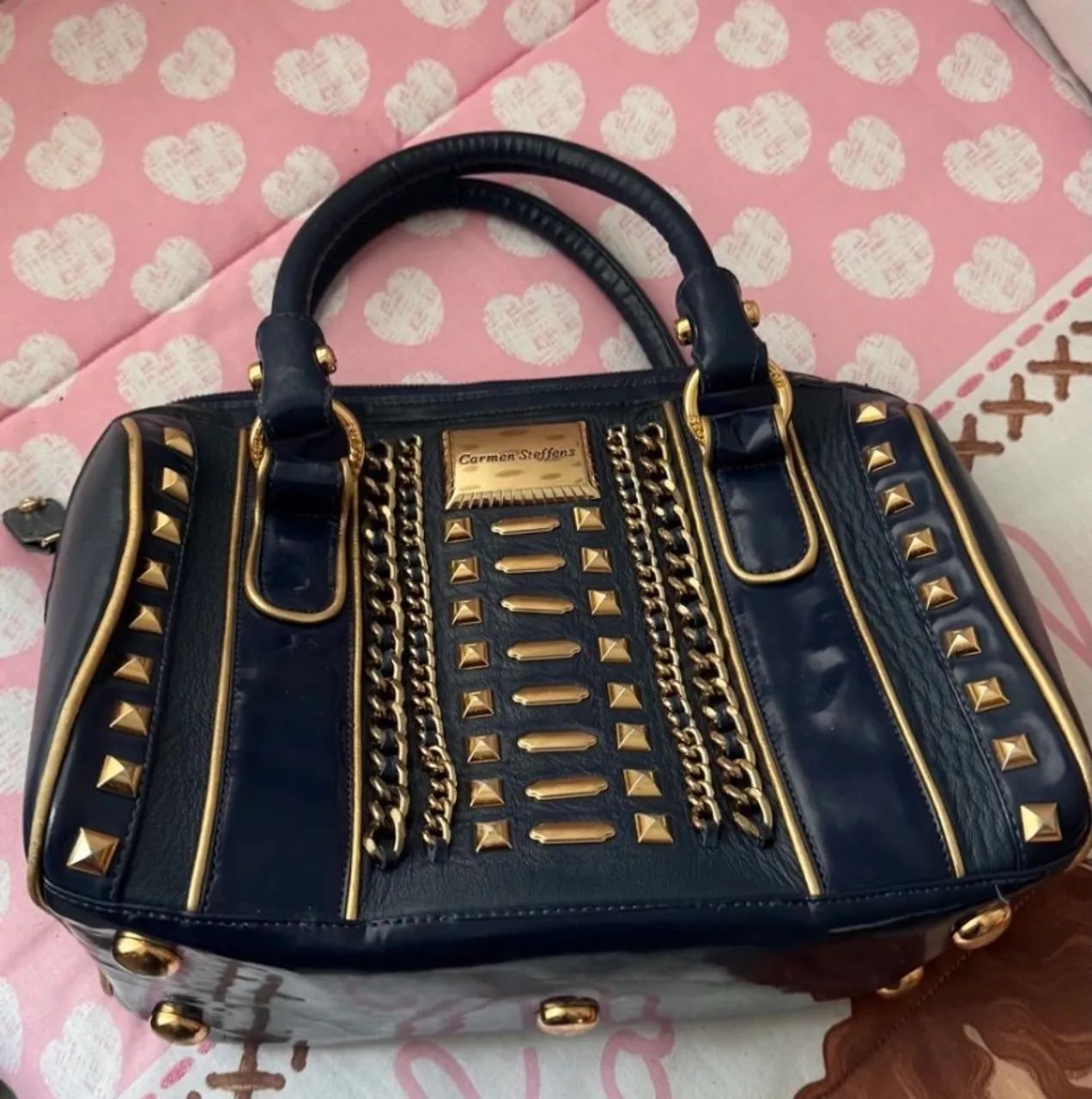 Bolsa couro Carmen Sttefens  - Foto 2