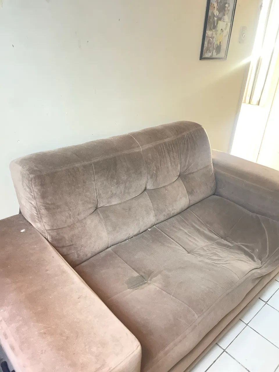 Sofá semi novo número para contato 79 99628?7980? - Foto 3