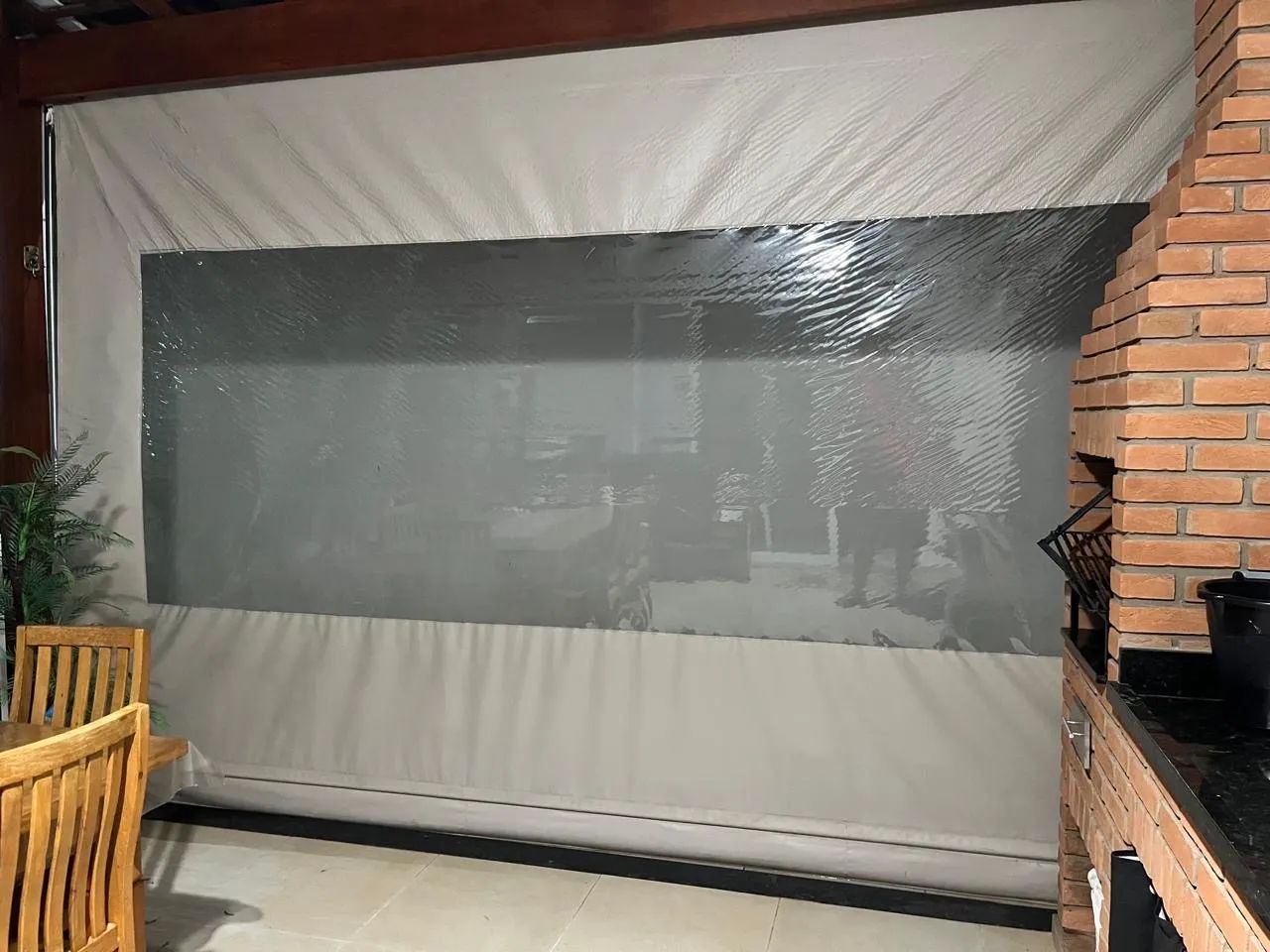 Toldo de casa área externa retrátil  para lojas e sacadas.  - Foto 5