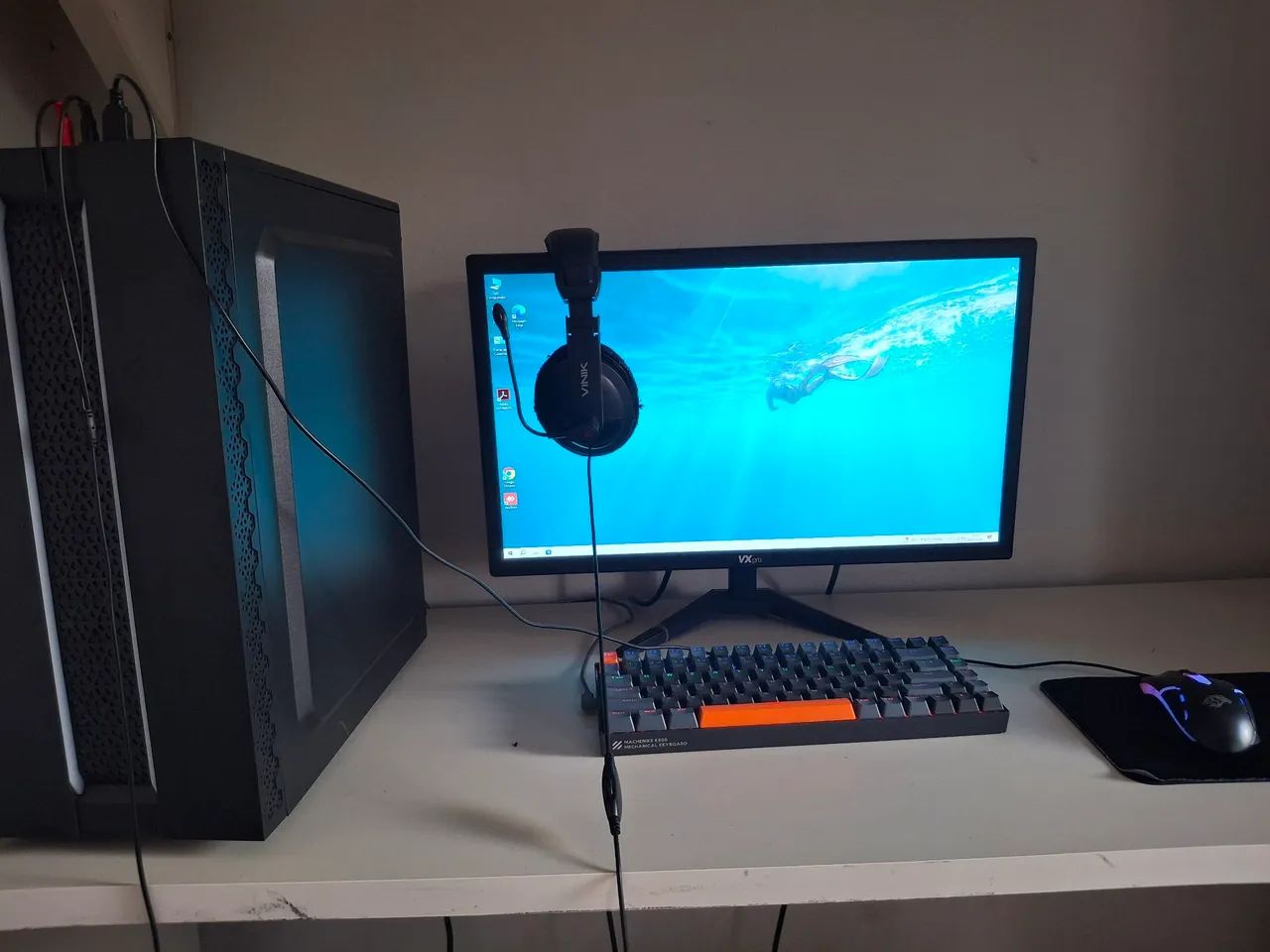 Computador Gamer completo. 
