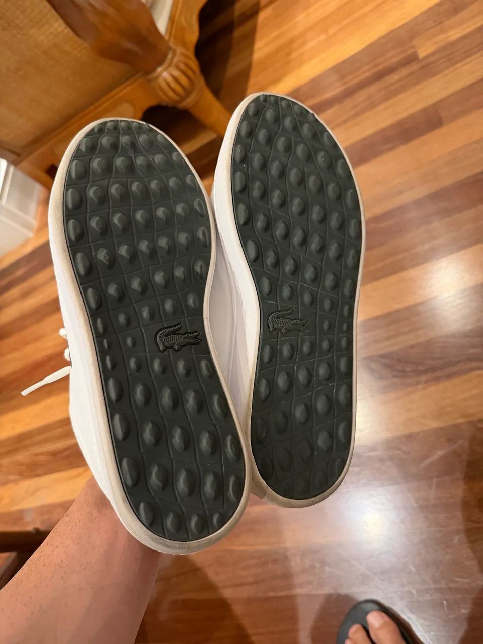 Tênis lacoste branco 42,5 - Foto 3