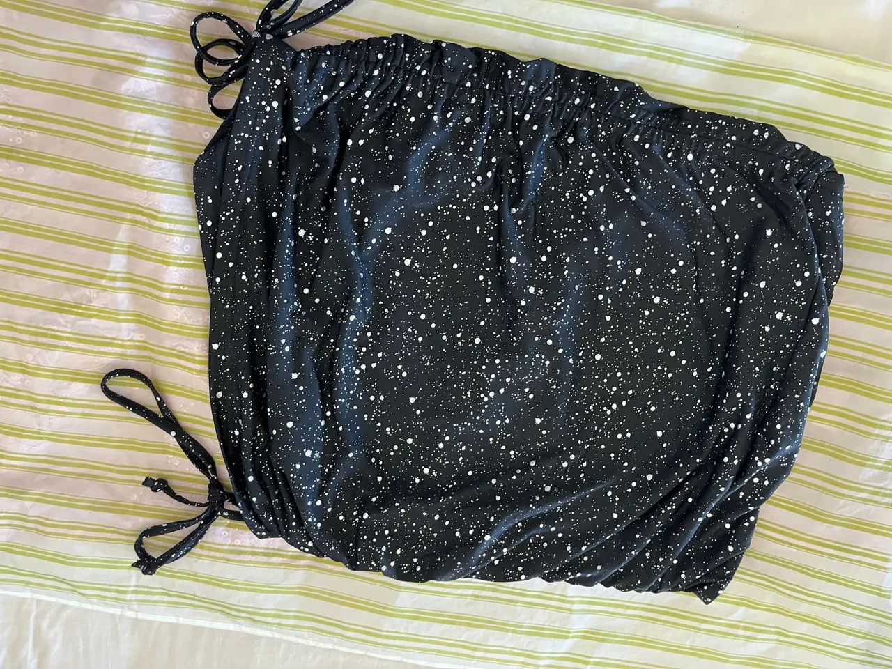 Saia preta com brilho  - Foto 2