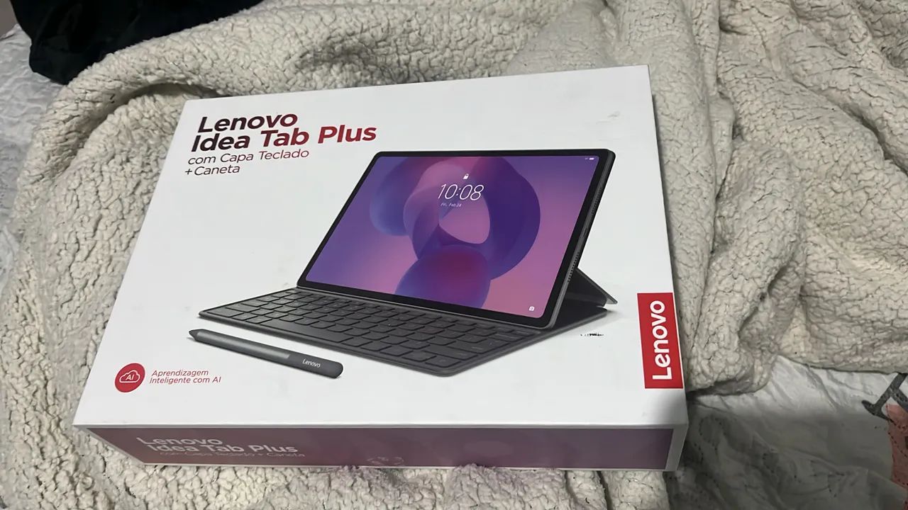 Lenovo Idea Tab Plus com Capa Teclado + Caneta - Foto 3