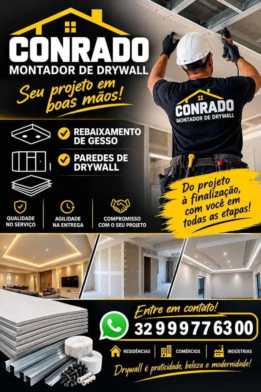Montador de Drywall 