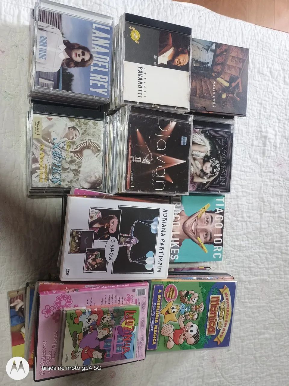 COLEÇÃO DE CDS E DVS ORIGINAIS - CDs, DVDs etc - Morro da Glória