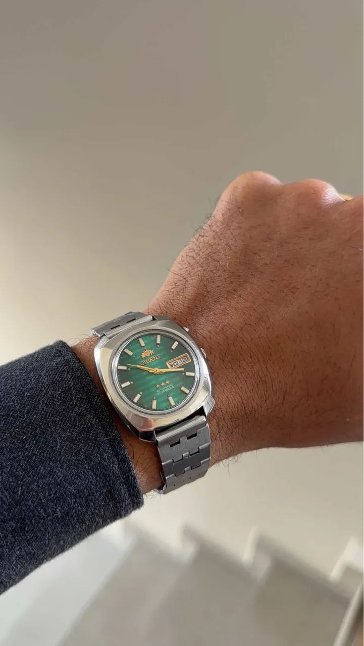 Relógio Orient automático 37mm - Foto 2